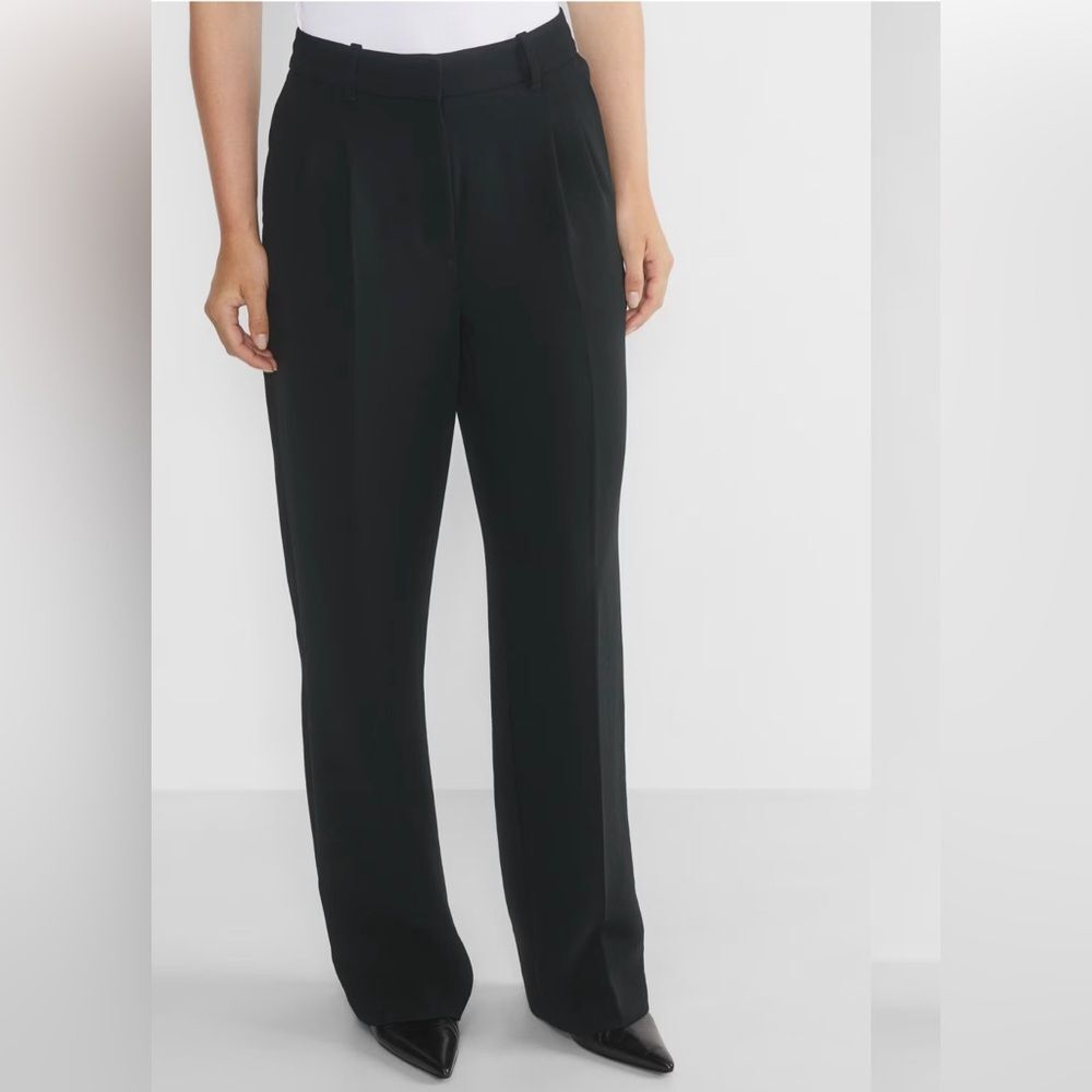 Aritzia Black Straight Leg Pants